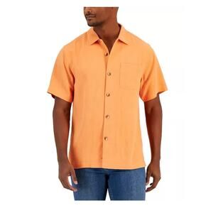 Tommy Bahama Men’s Al Fresco Tropics Silk Short  Sleeve Shirt Size XL